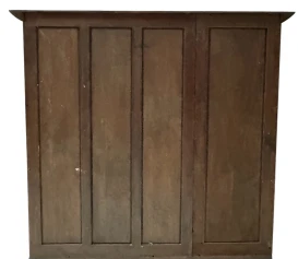 Art Deco Amsterdamse School Armoire by Willem Penaat for Metz & Co. Amsterdam